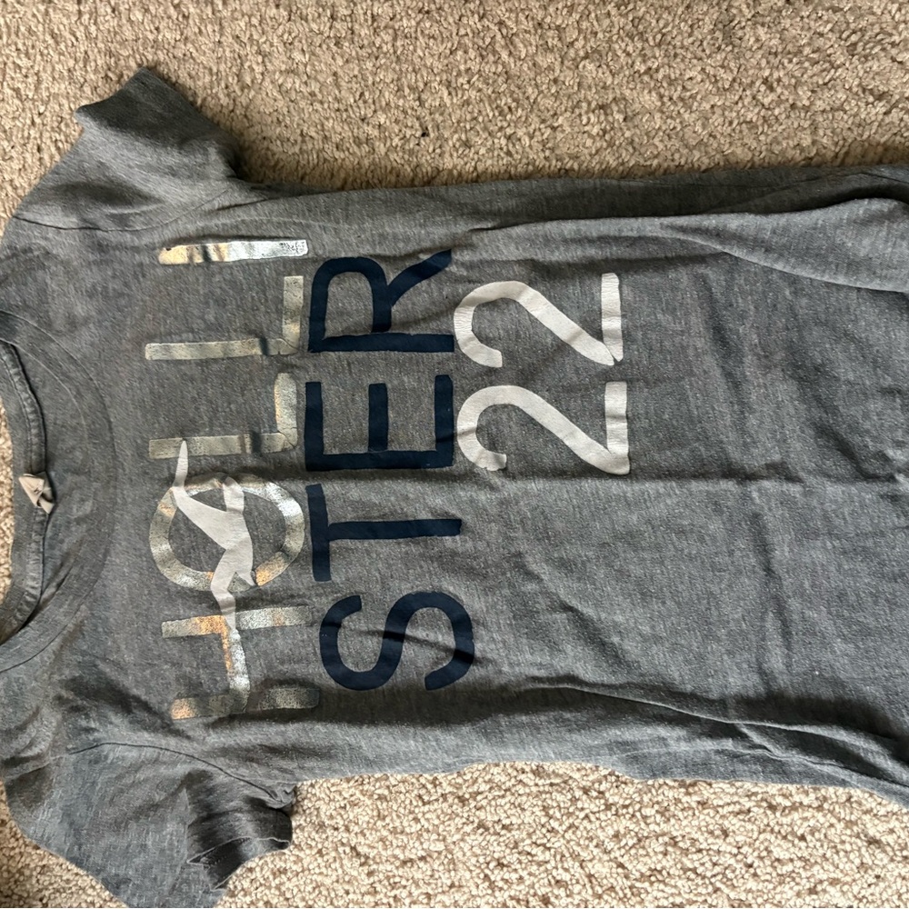 Hollister Women’s Gray Graphic Tee